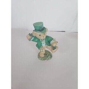 Cherished Teddies "Pat" Figurine 2004 Friendship more‎ than Luck Retired #116437